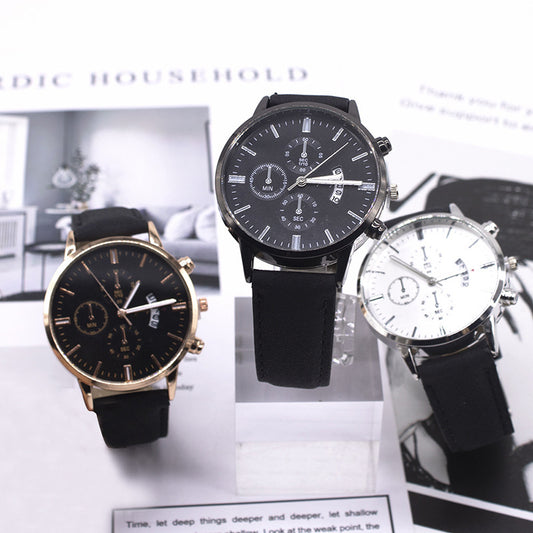 Dial Quartz Watch And Bracelet