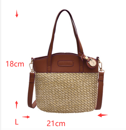 Fashion Straw Bag One-Shoulder