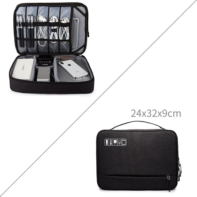 Travel Cable Bag Portable Digital USB Gadget Organizer