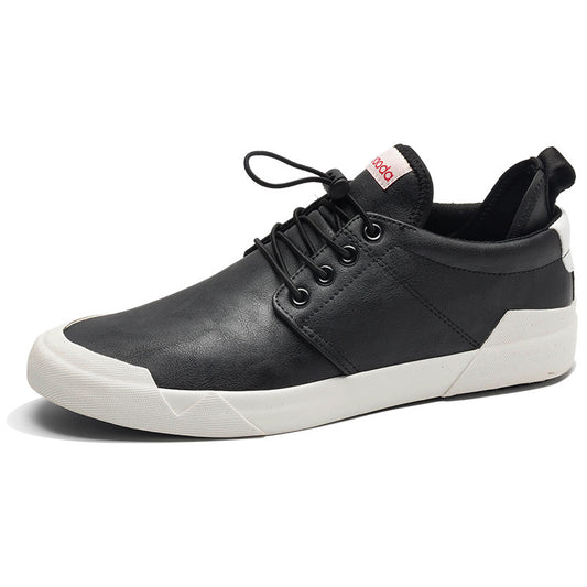 Fashion men shoes lace-up leather