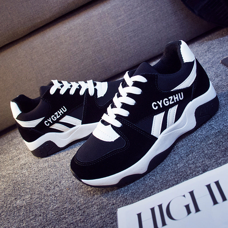 2021 Sports Shoes Platform Sneakers Student Shoes