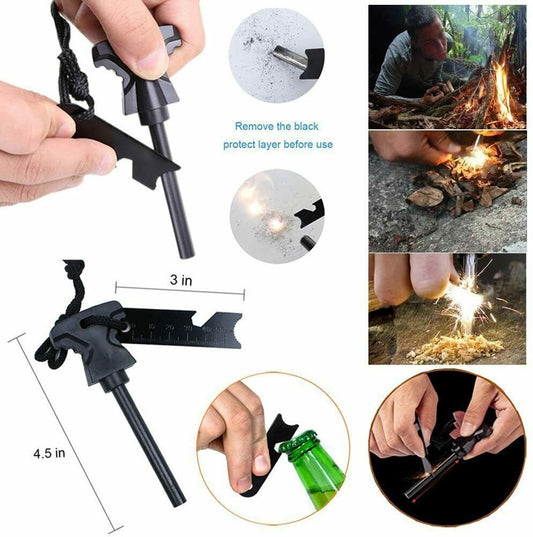 Products 14-In-1 Outdoor Emergency Survival Kit Camping