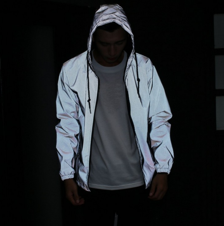Reflective Jacket Hip Hop