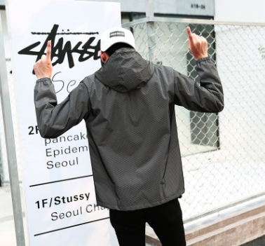 Reflective Jacket Hip Hop