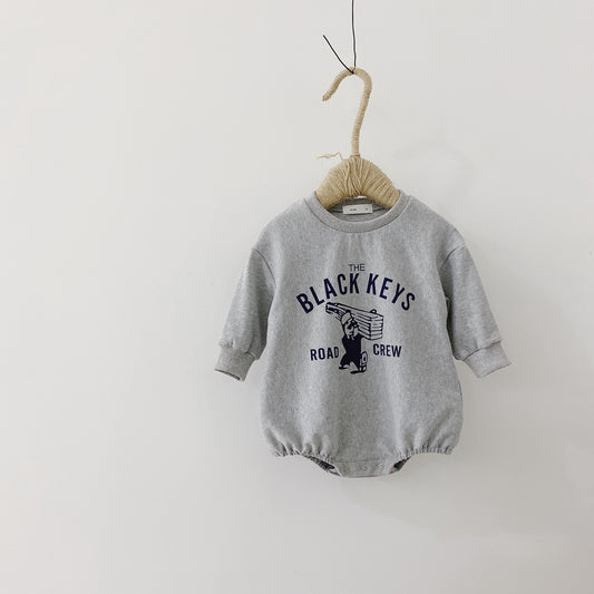 New Children's Letter Set Cotton Baby Top