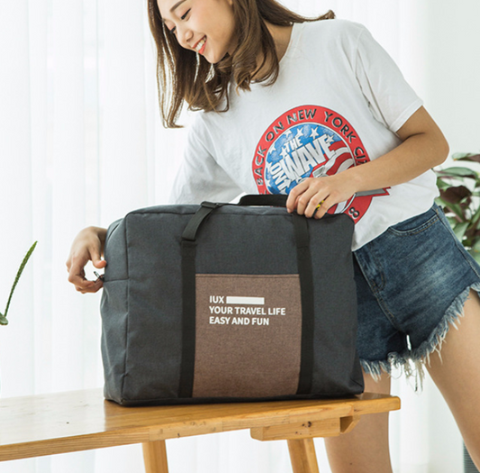 Large Capacity Foldable Travel Bag Nylon Waterproof