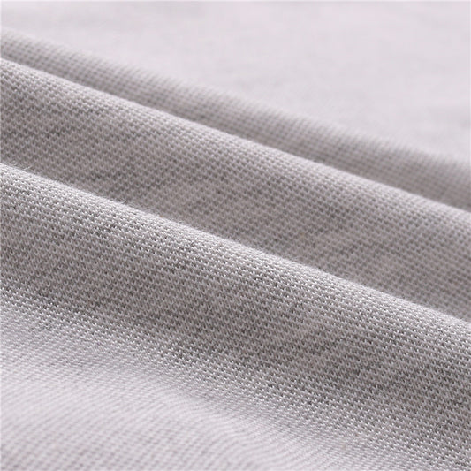 Lapel Men's Top Solid Color