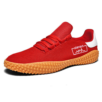 Spring and Summer Flying Woven Casual Shoes