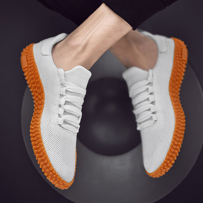 Spring and Summer Flying Woven Casual Shoes