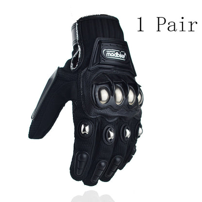 Off-Road Motorcycle Riding Gloves Alloy Protective