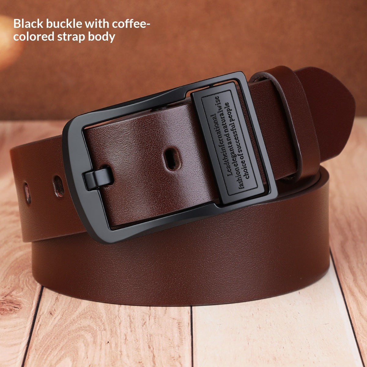 Mens Versatile Casual Business Denim Belt