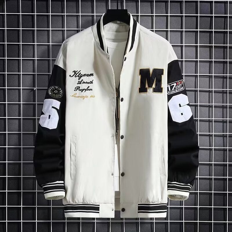 Men's Baseball Jacket Fashion Casual
