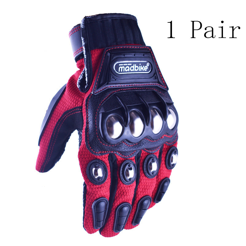 Off-Road Motorcycle Riding Gloves Alloy Protective