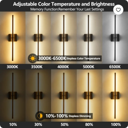 28  2-Pack Modern LED Wall Sconce