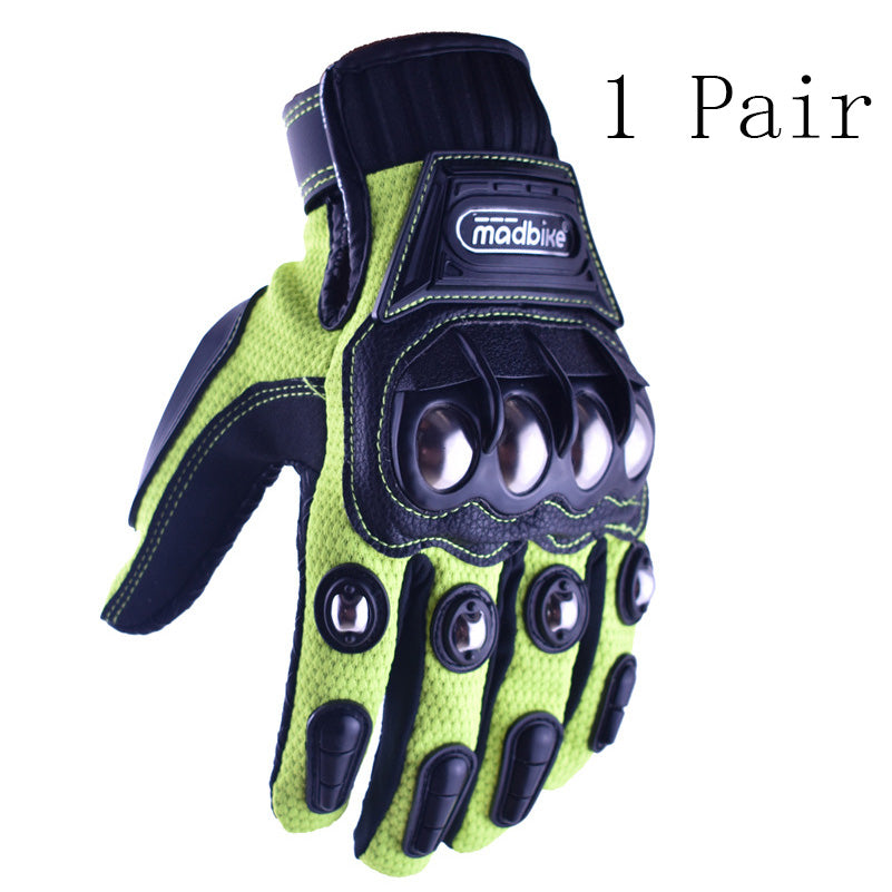 Off-Road Motorcycle Riding Gloves Alloy Protective