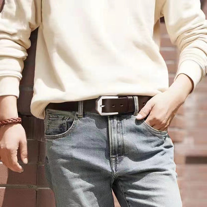 Mens Versatile Casual Business Denim Belt