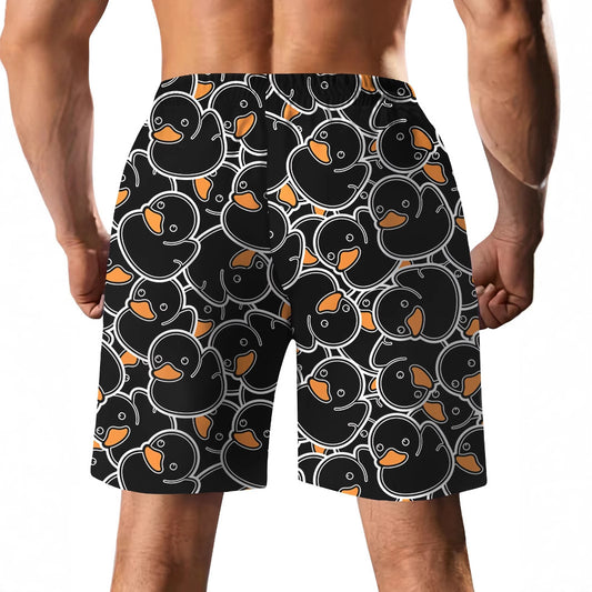 3D Printed Men's Casual Beach Pants