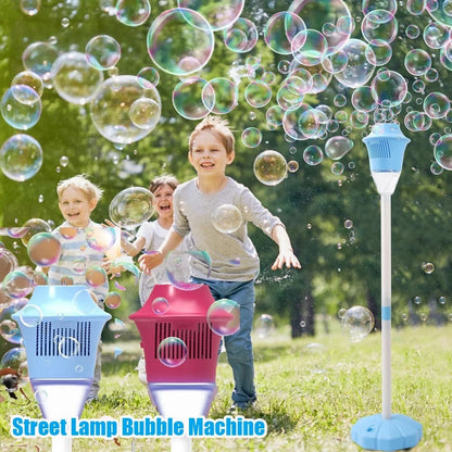 Lamp Soap Bubbles Machine