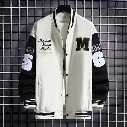 Men's Baseball Jacket Fashion Casual