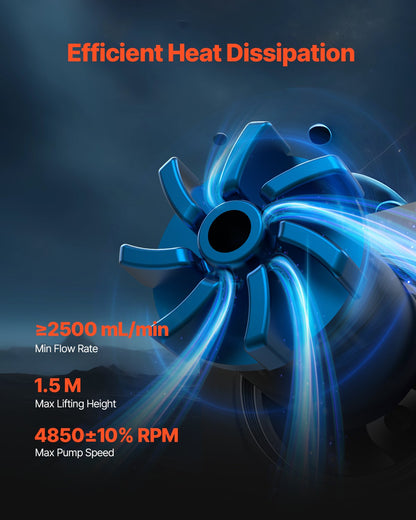 CPU Liquid Cooler AIO CPU Water Cooler With 3 PWN Fans(120 Mm) Intel AMD