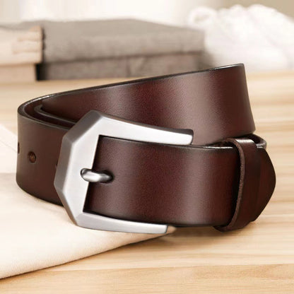 Mens Versatile Casual Business Denim Belt