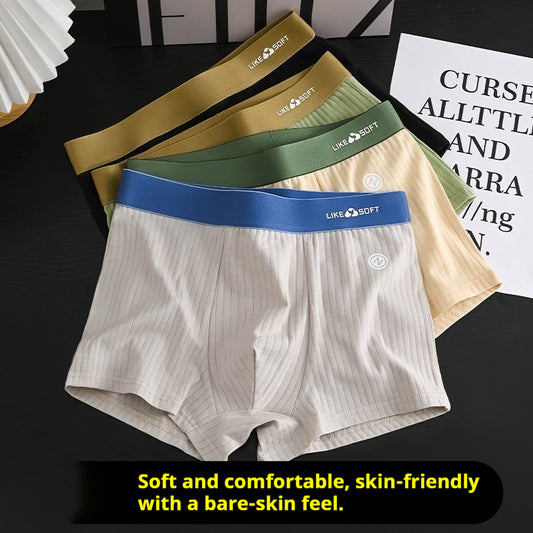 Plus-size Breathable Boxer Briefs For Sports Teen Boys Boxers