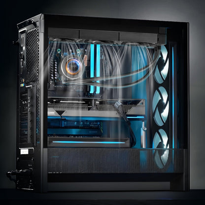 CPU Liquid Cooler AIO CPU Water Cooler With 3 PWN Fans(120 Mm) Intel AMD