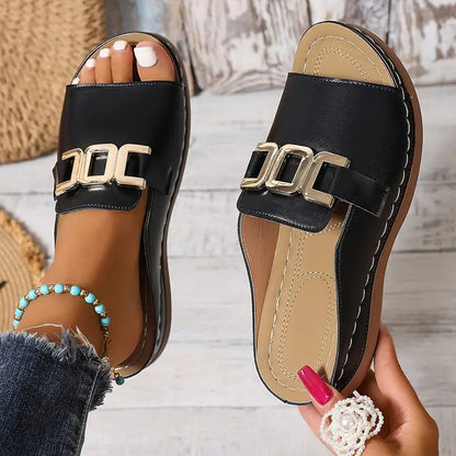 Slippers Outdoor Thick Bottom Roman
