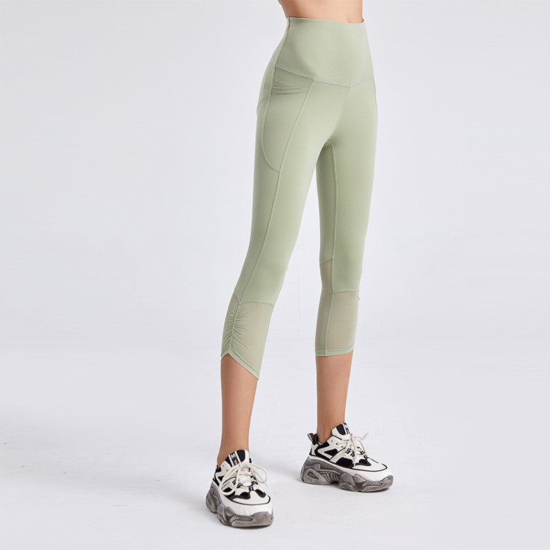 New Yoga Cropped Pants