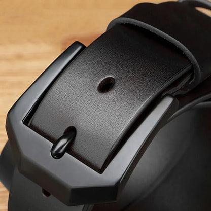 Mens Versatile Casual Business Denim Belt