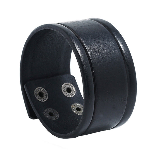 Men's Punk Leather Bracelet