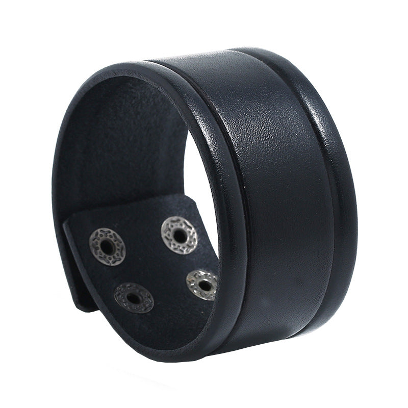 Men's Punk Leather Bracelet