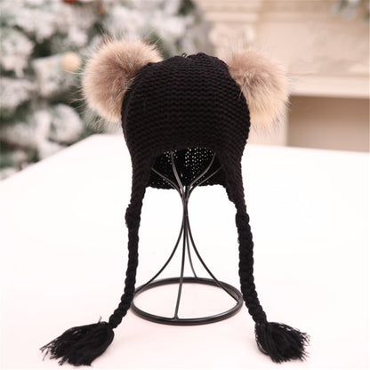 Baby Knitted Hat Keeps Warm