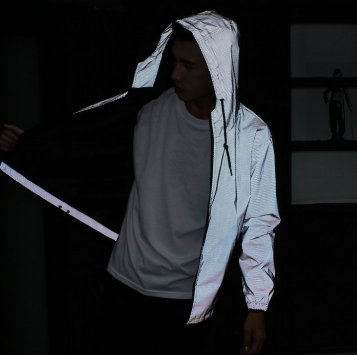 Reflective Jacket Hip Hop