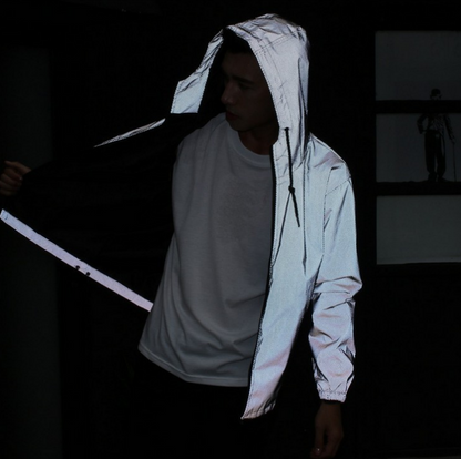 Reflective Jacket Hip Hop