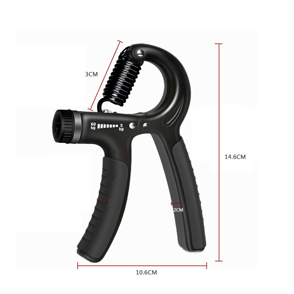 Hand Grip Adjustable Trainer Gripper Strengthener Gym