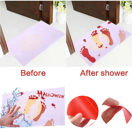 Color Changing Quality Doormat Blood Novelty Bathroom Mat - Catch And Ship