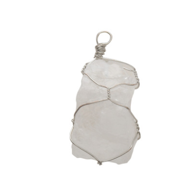 Natural stone pendant