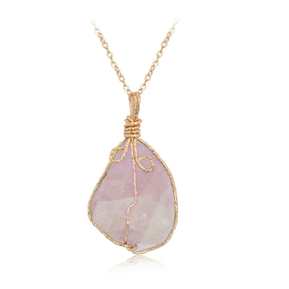 Natural stone pendant