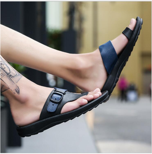 Summer youth dual-use male splint off shoes