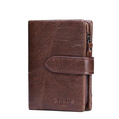 KAVIS Genuine Leather Women Wallet