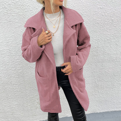 Double-faced Fleece Coat