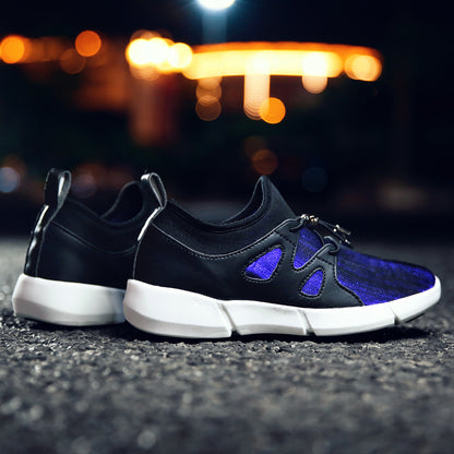 LED luminous mesh shoes