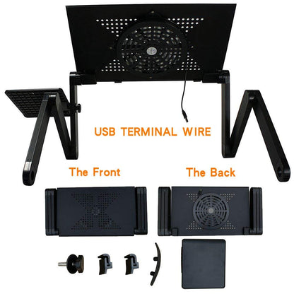 Laptop-Table-Stand Desk Mouse-Pad