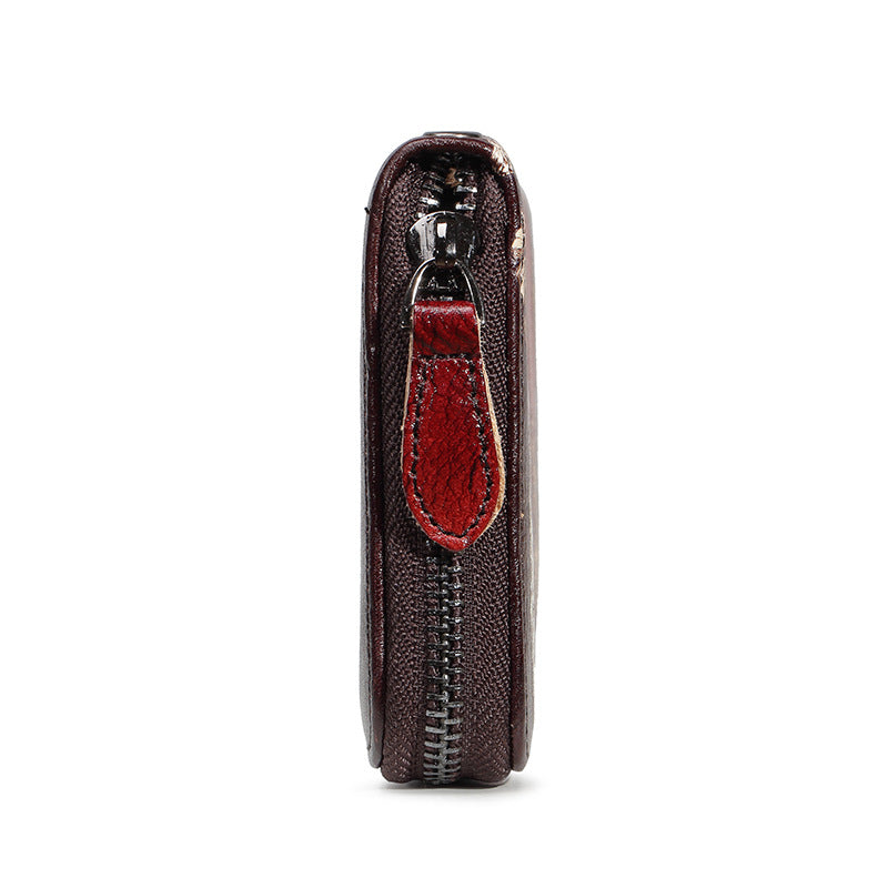 Long Handmade Leather Women's Wallet