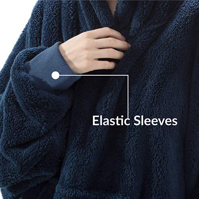Hoodie Sweatshirt Double-Sided Fleece