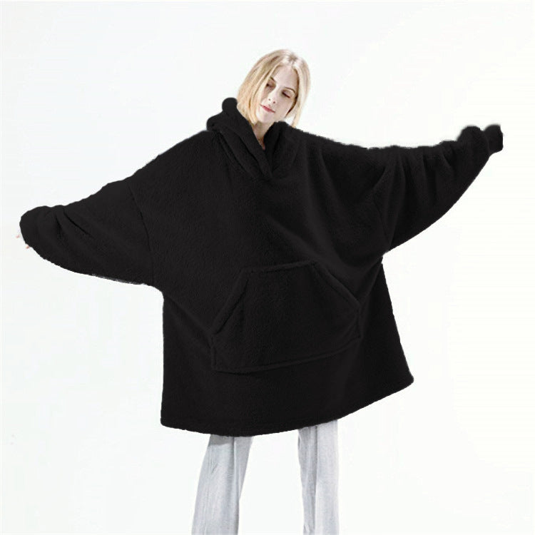 Hoodie Sweatshirt Double-Sided Fleece