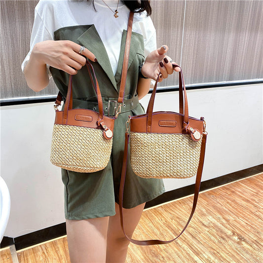 Fashion Straw Bag One-Shoulder