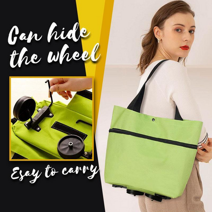 Products 2 in 1 Foldable Shopping Cart