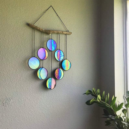 Decor Mirror Art-Rainbow-Moon
